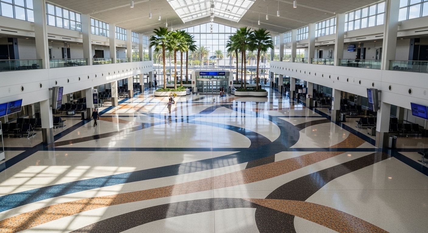 Terrazzo vs marble flooring comparison for Florida homes